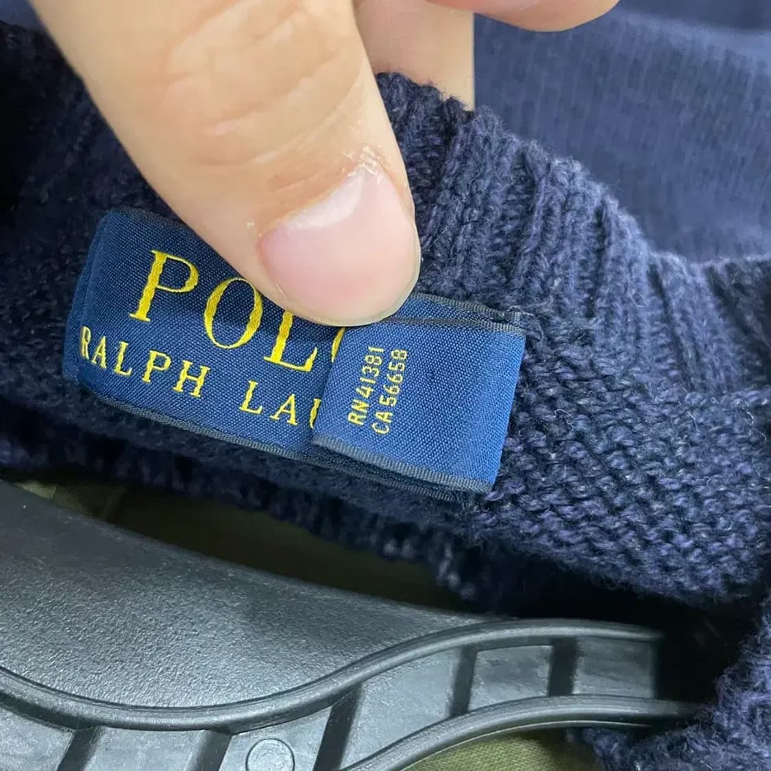 폴로 베어 성조기 니트 S 상품이미지5