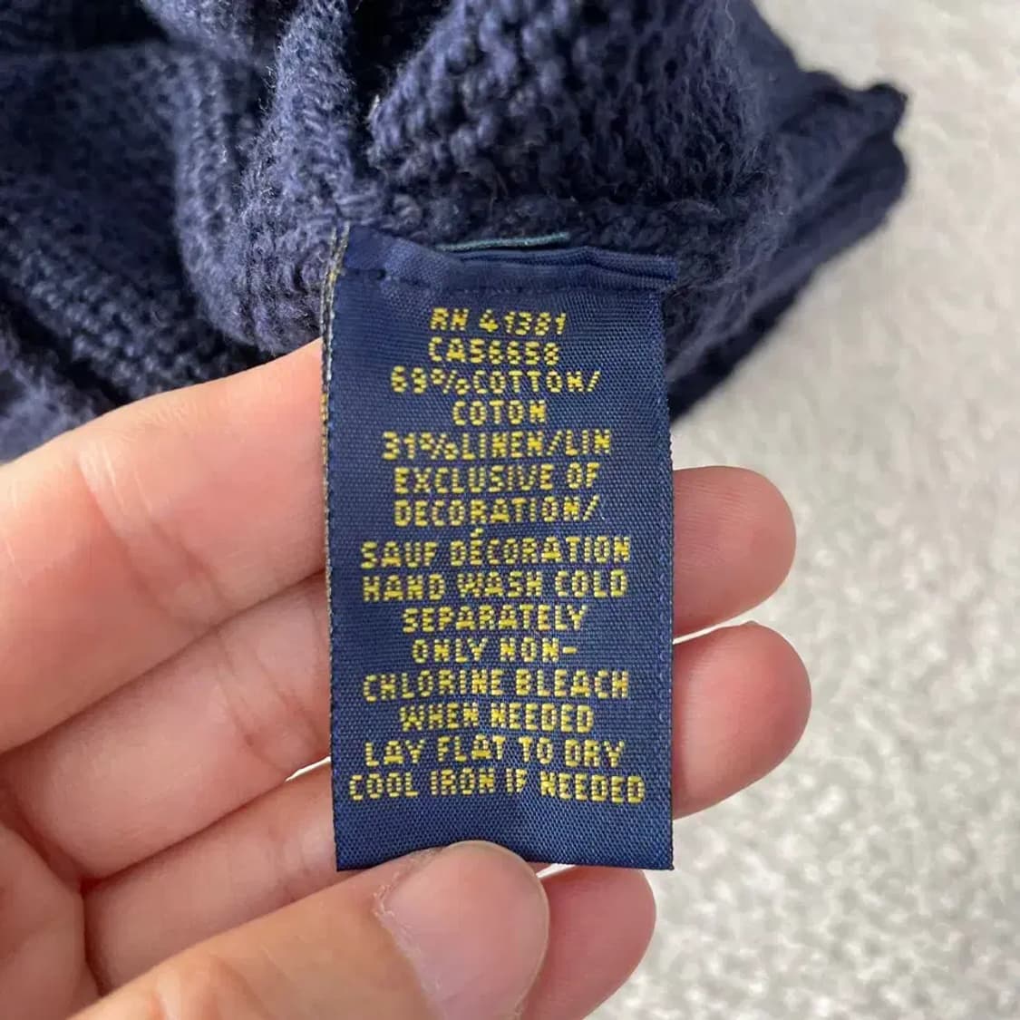 폴로 베어 성조기 니트 S 상품이미지7