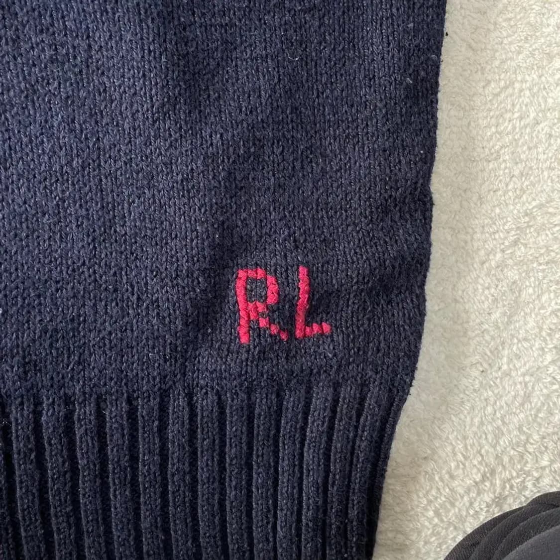 폴로 베어 성조기 니트 S 상품이미지9