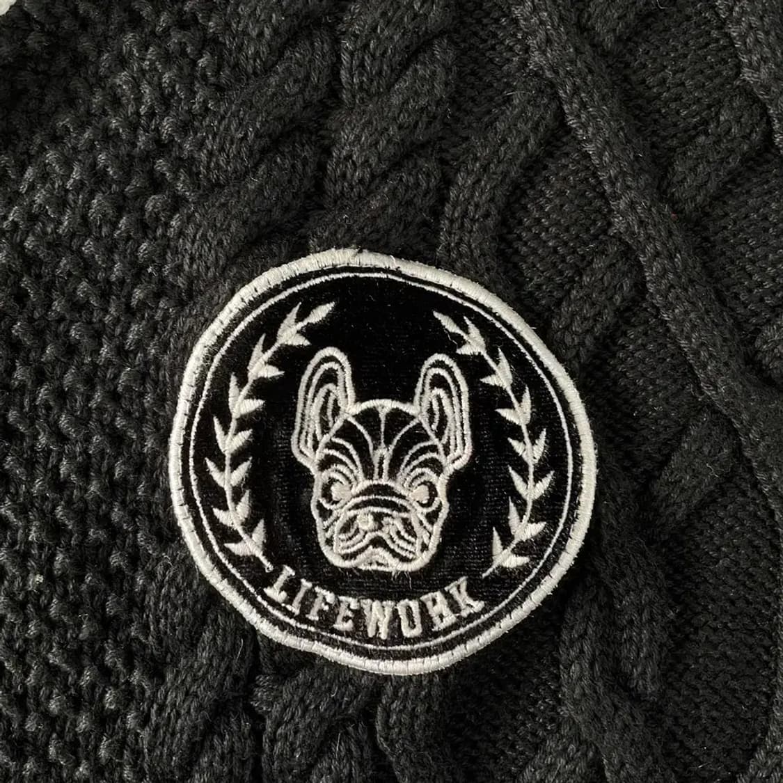 F 라이프워크 여성 케이블 브이넥 니트 상품이미지2