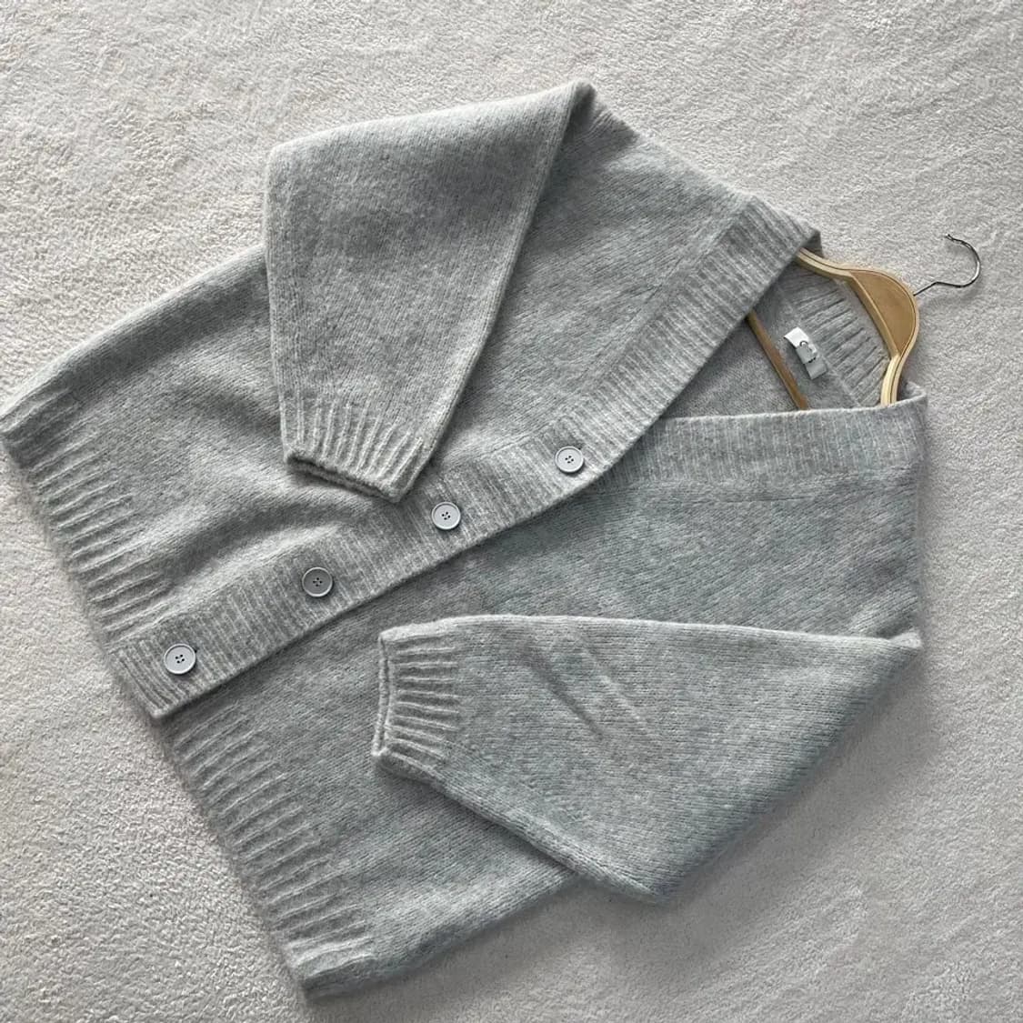 M 코스 COS 여성 알파카울 니트가디건 상품이미지3