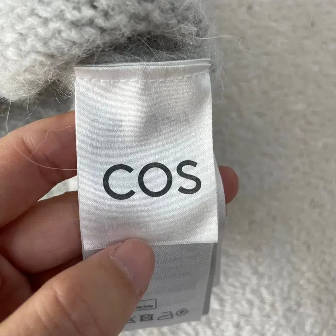 M 코스 COS 여성 알파카울 니트가디건 상품이미지5