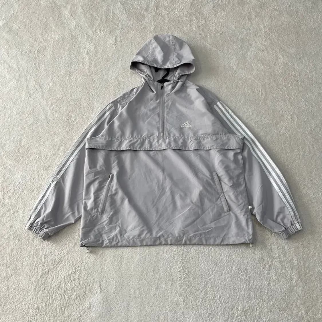 L 아디다스 올드스쿨 아노락 바람막이 100-105 상품이미지1