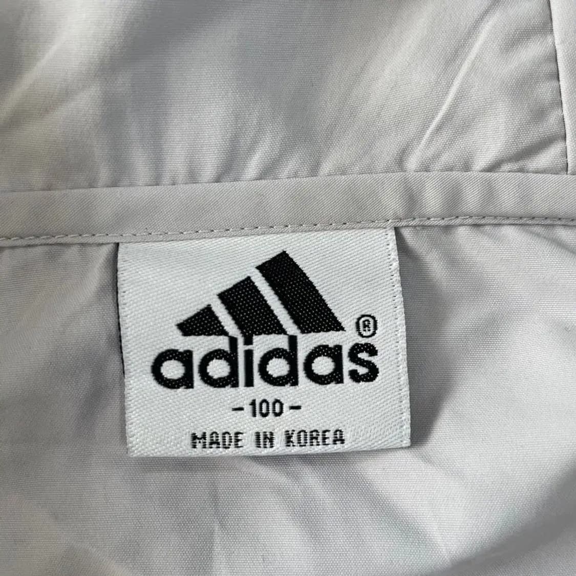 L 아디다스 올드스쿨 아노락 바람막이 100-105 상품이미지4