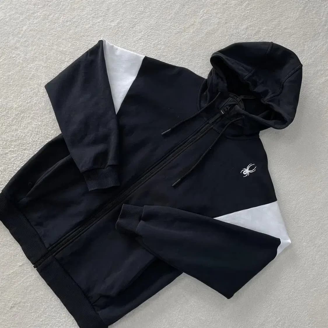 스파이더 후드집업 자켓 95 M 상품이미지3