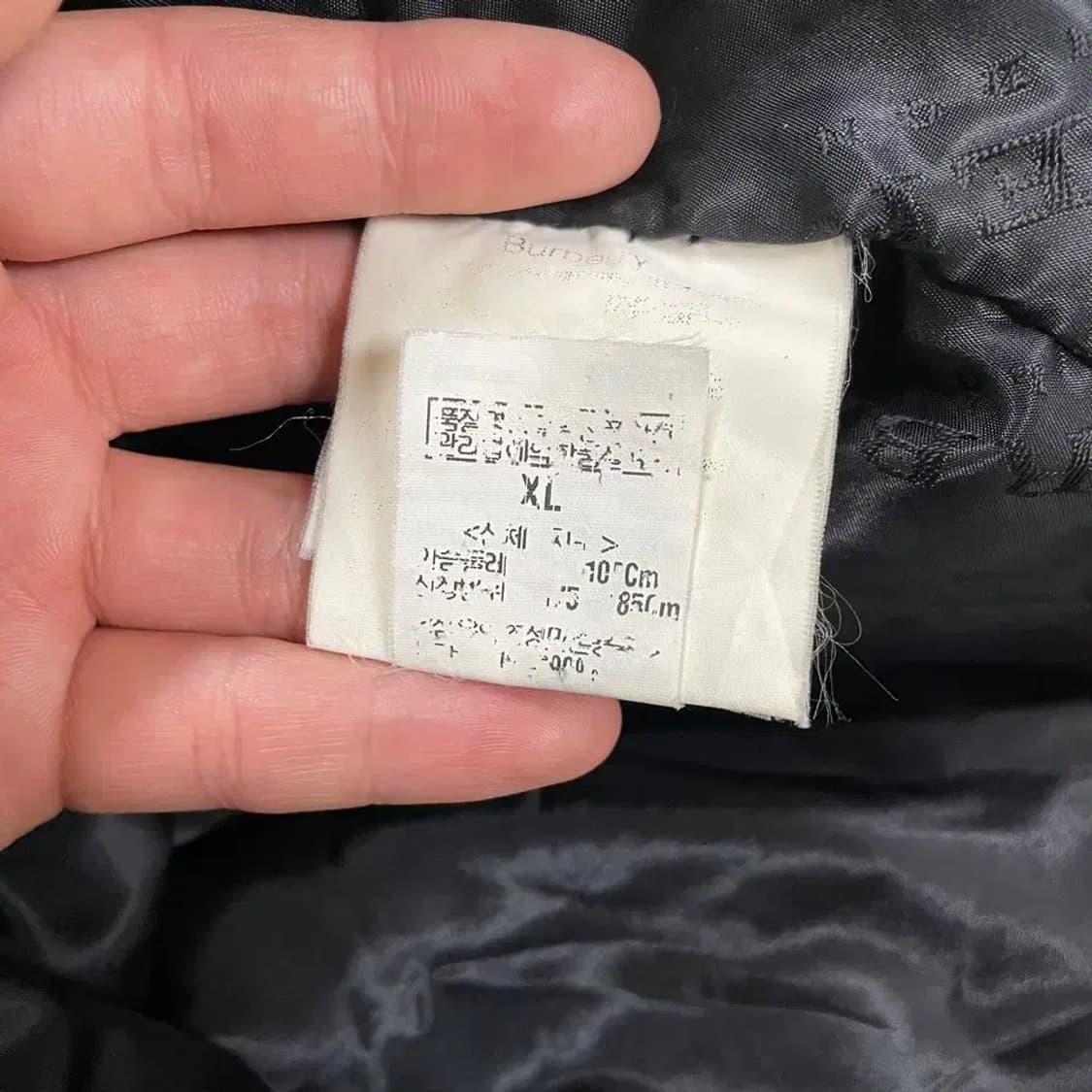 XL 버버리 남성 블루종 패딩 필드자켓 상품이미지6