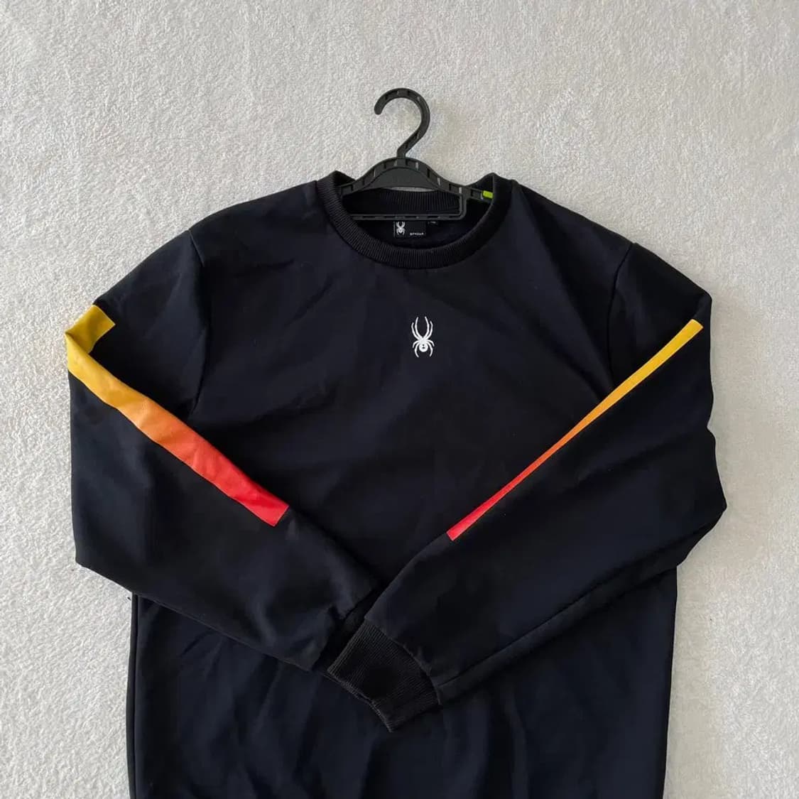 스파이더 블랙 맨투맨 XXL 110 상품이미지2