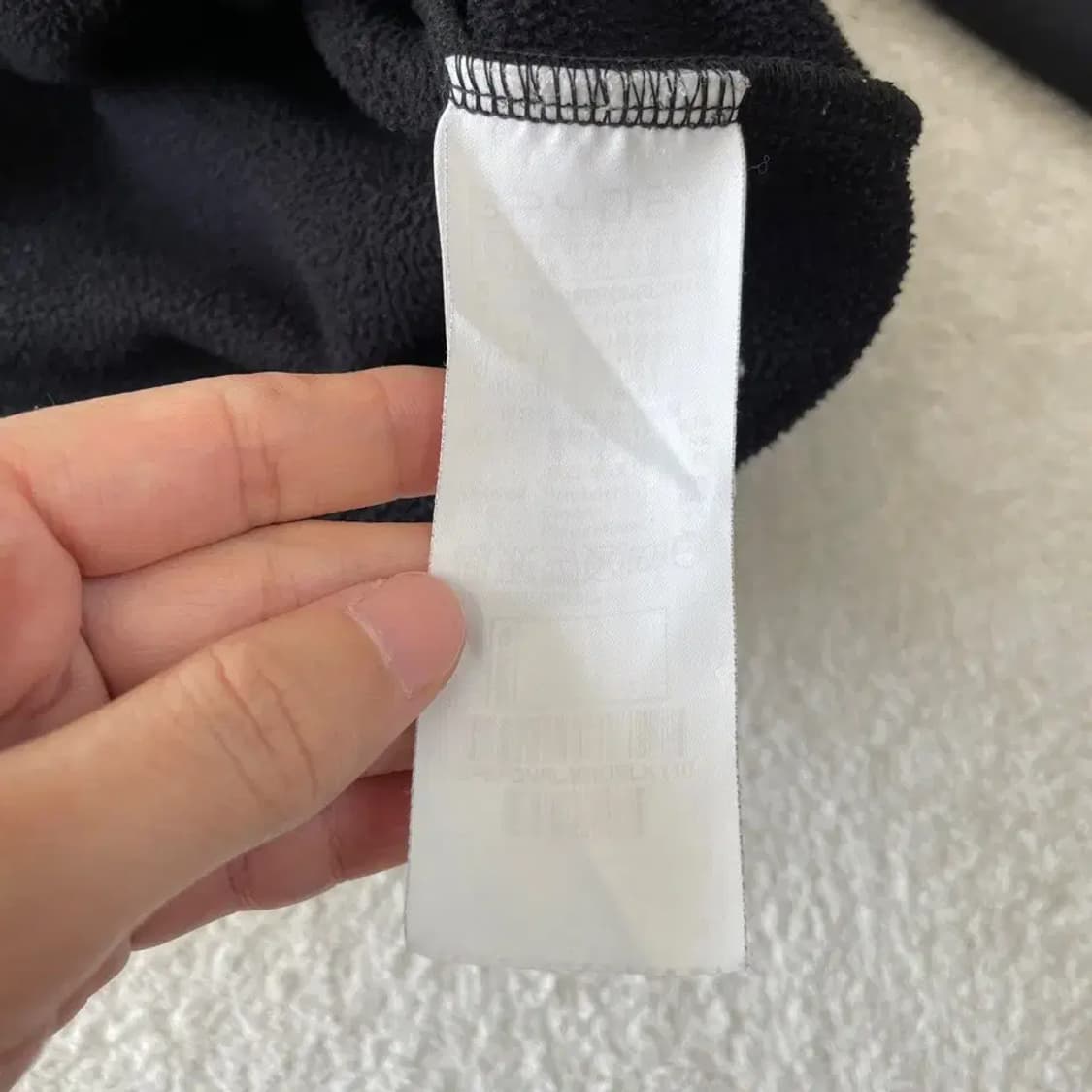 스파이더 블랙 맨투맨 XXL 110 상품이미지6