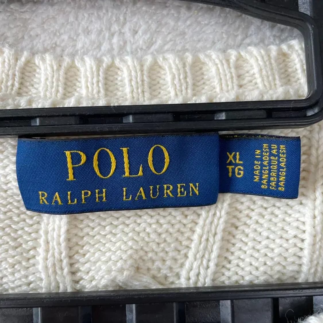 XL 폴로 신형 꽈배기 케이블니트 상품이미지4