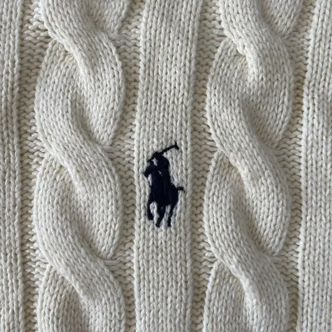 XL 폴로 신형 꽈배기 케이블니트 상품이미지5