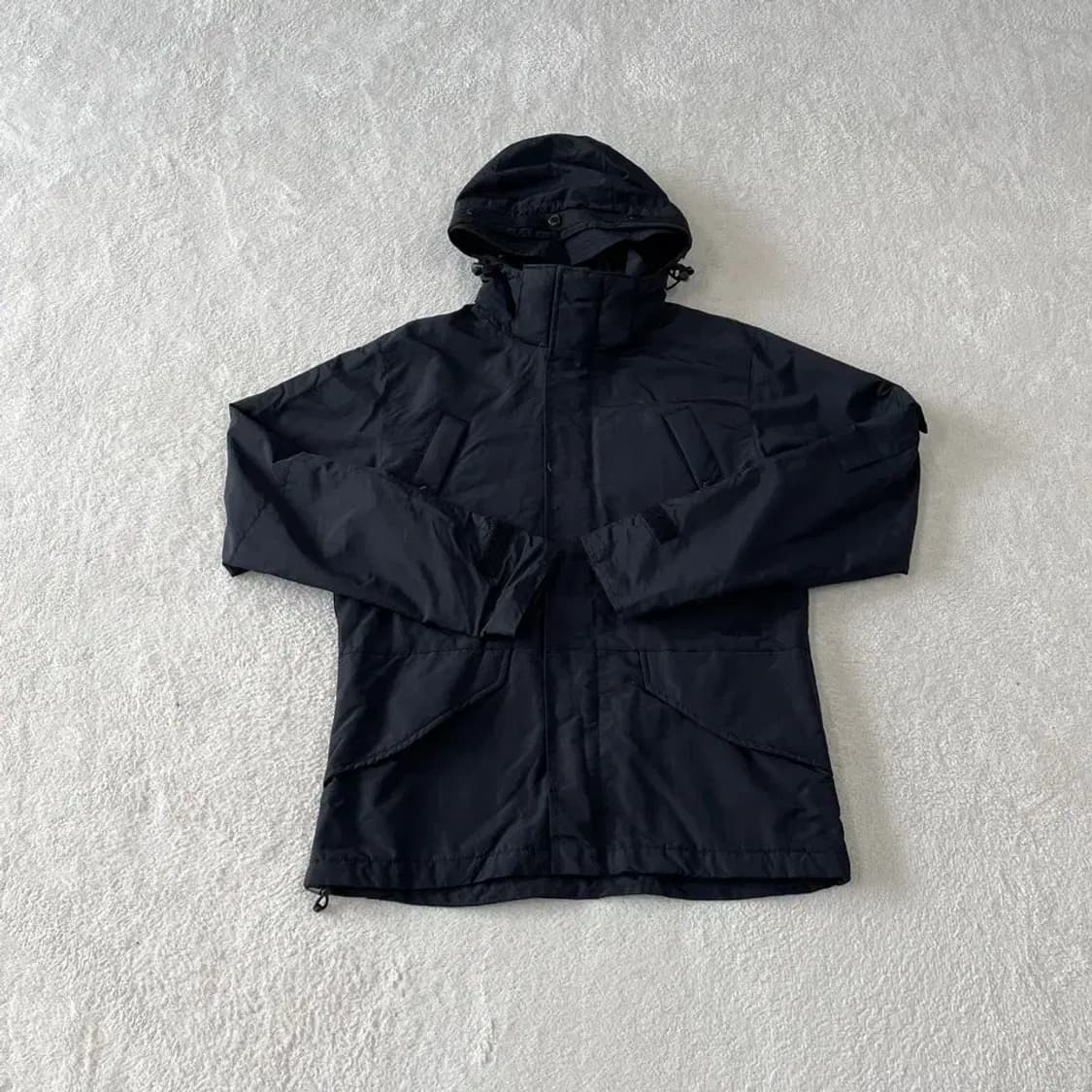 S 노스페이스 블랙 바람막이 90 상품이미지1