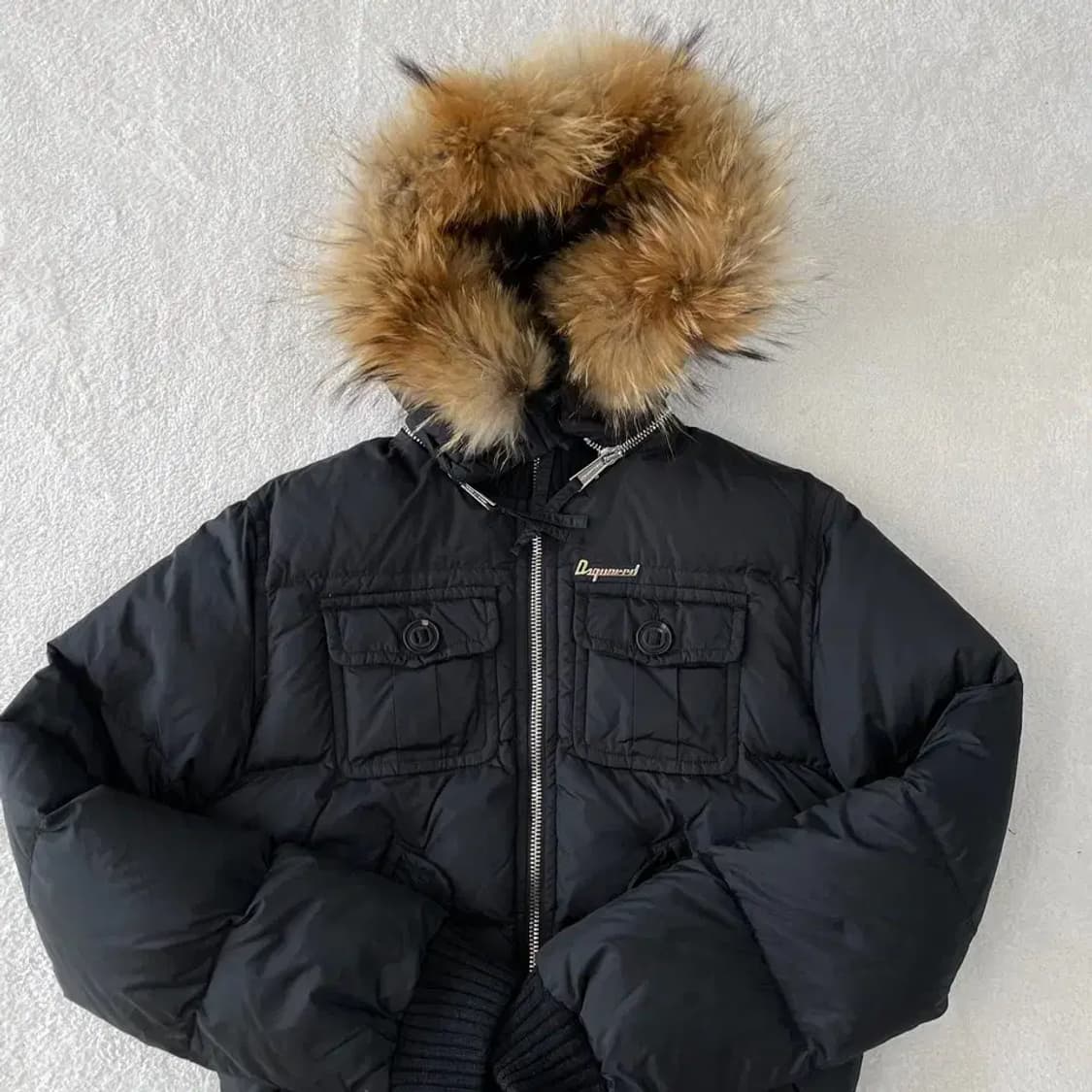 디스퀘어드 스틸 라쿤퍼 패딩 95 콜마이너 44 상품이미지2