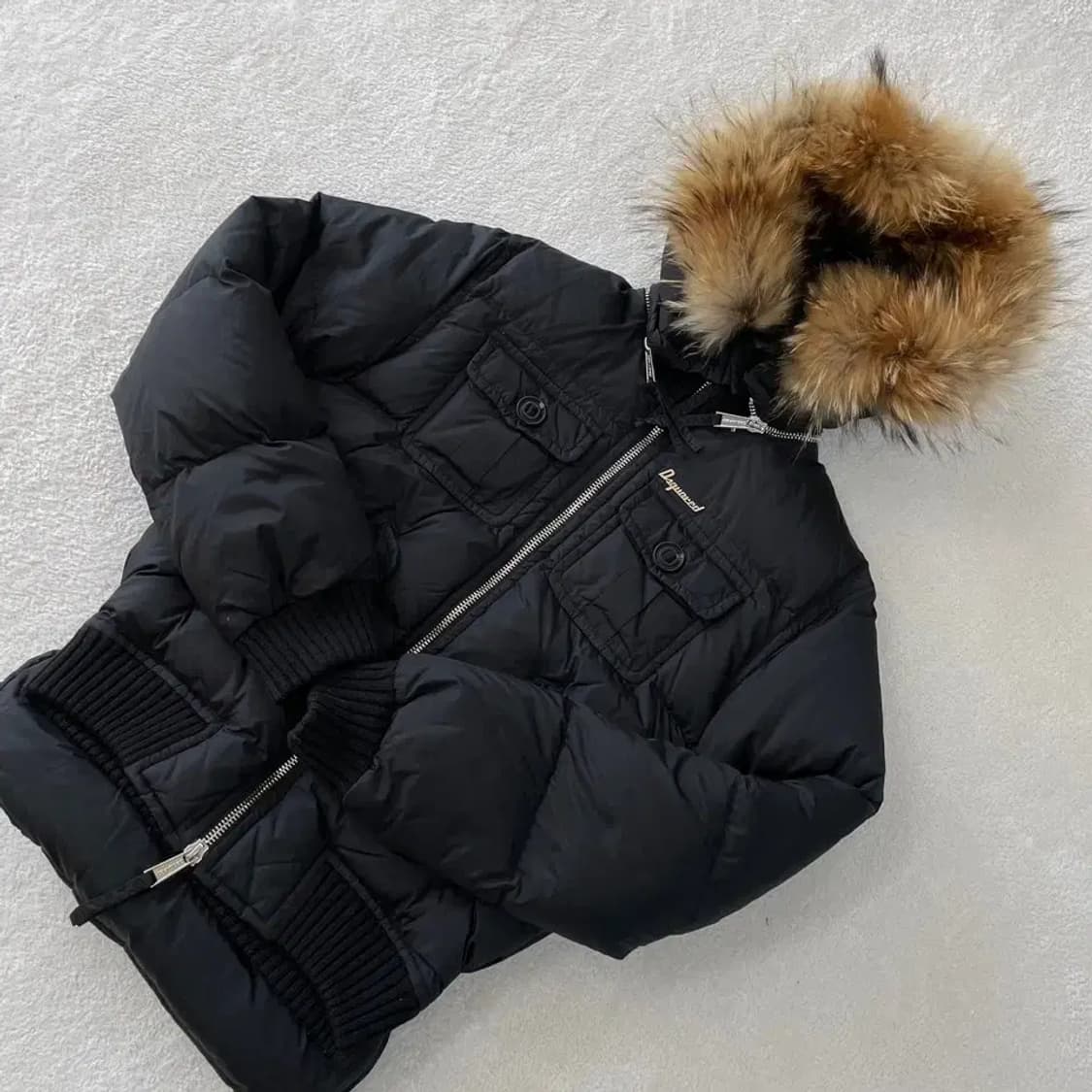 디스퀘어드 스틸 라쿤퍼 패딩 95 콜마이너 44 상품이미지3