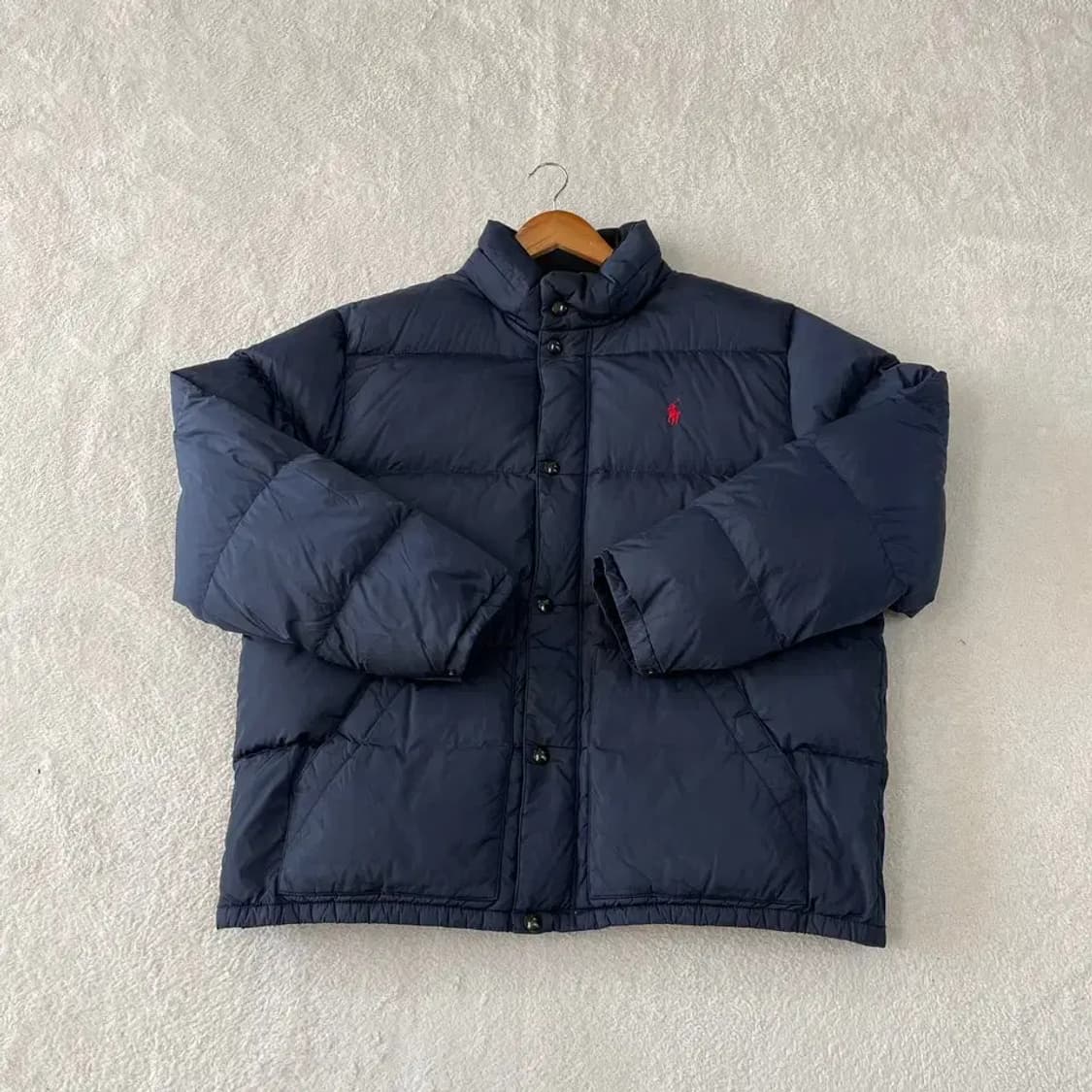 폴로 푸퍼 네이비 패딩 XXL 상품이미지1