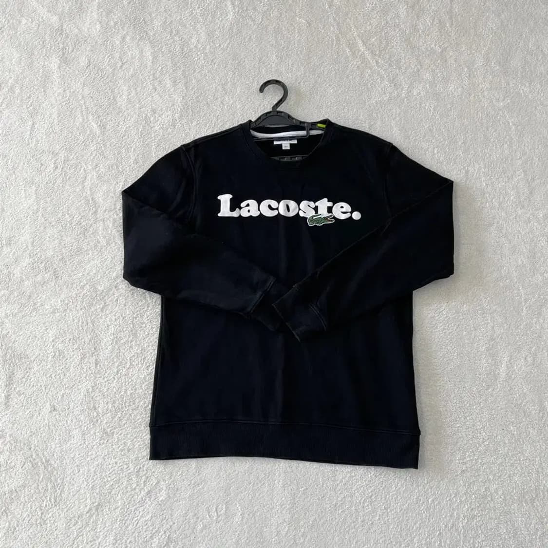 라코스테 블랙 맨투맨 95 상품이미지1