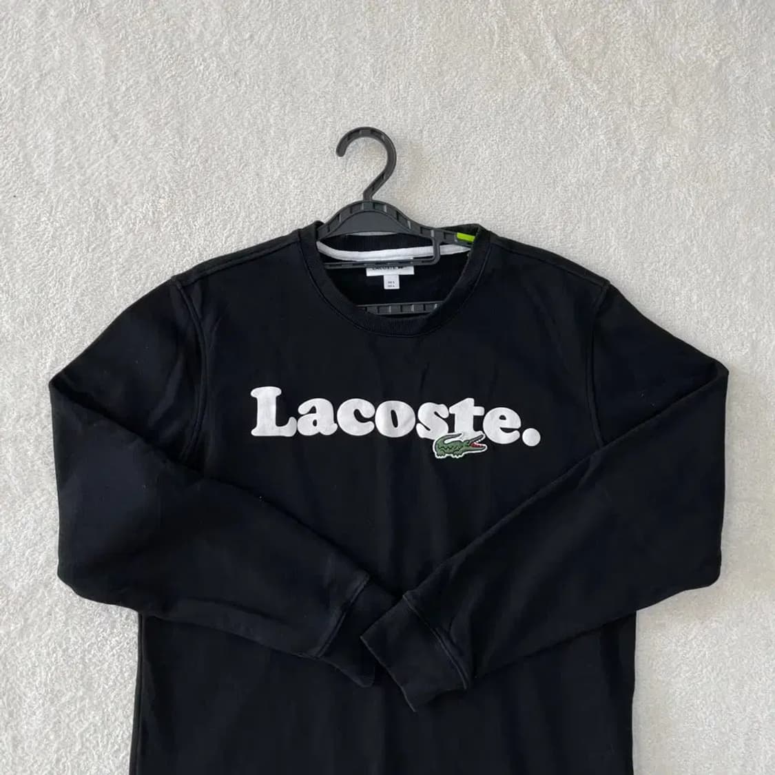 라코스테 블랙 맨투맨 95 상품이미지2