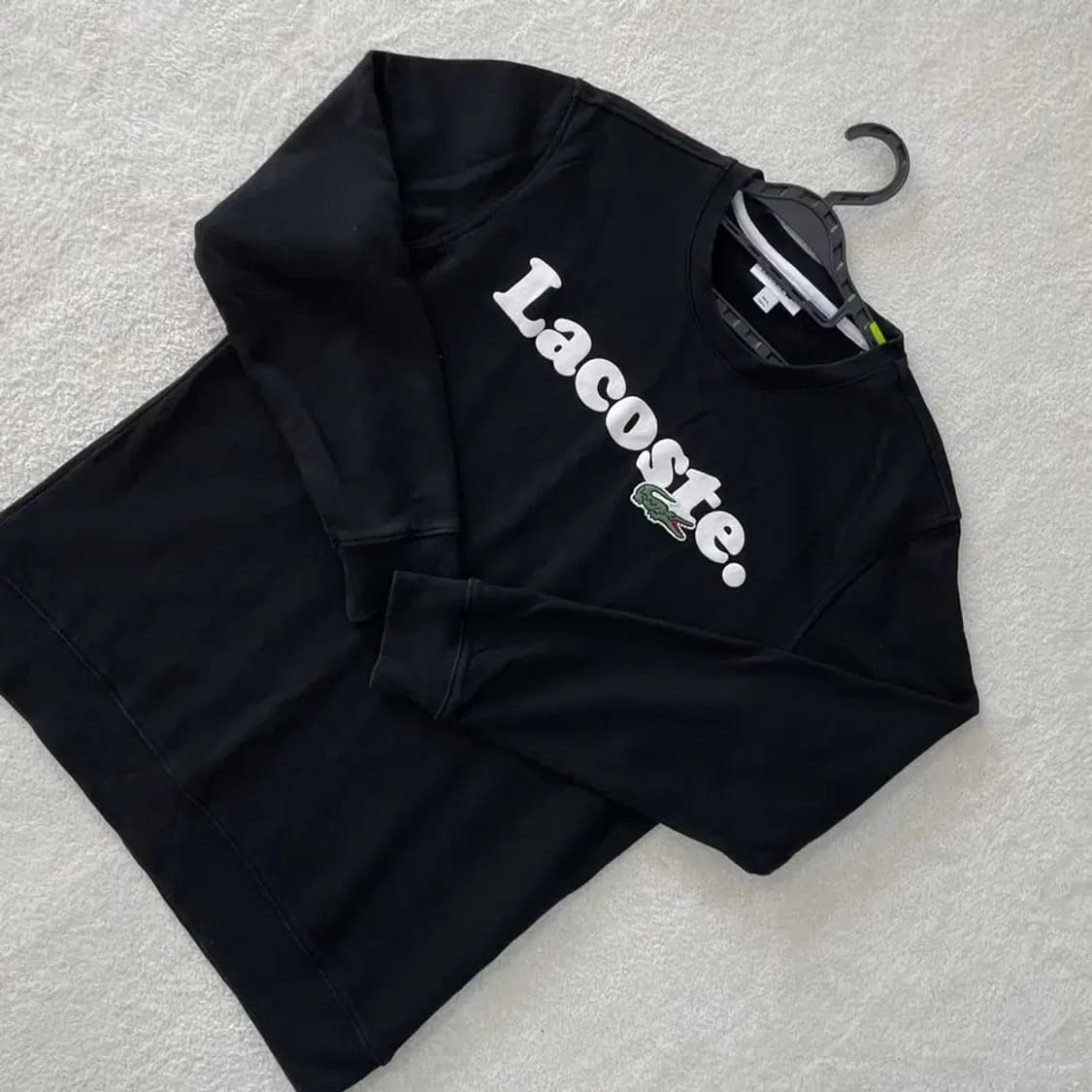 라코스테 블랙 맨투맨 95 상품이미지3