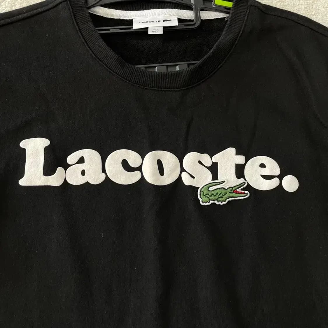 라코스테 블랙 맨투맨 95 상품이미지5