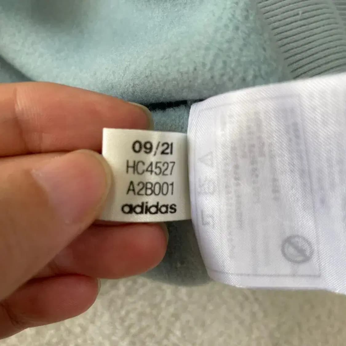 아디다스 기모 맨투맨 110 XXL 상품이미지7