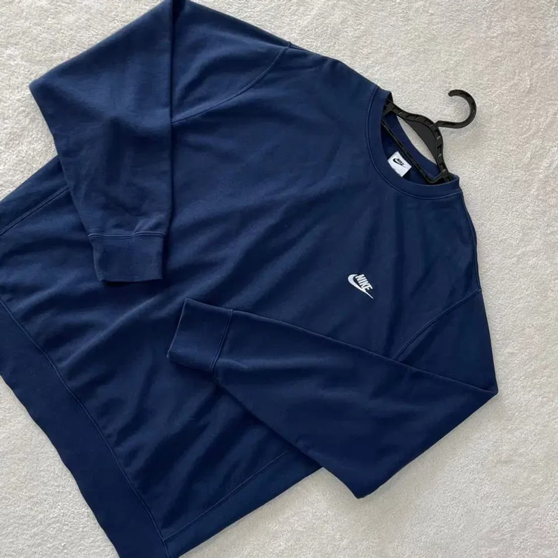 3XL 나이키 신형 맨투맨 네이비 빅사이즈 상품이미지3