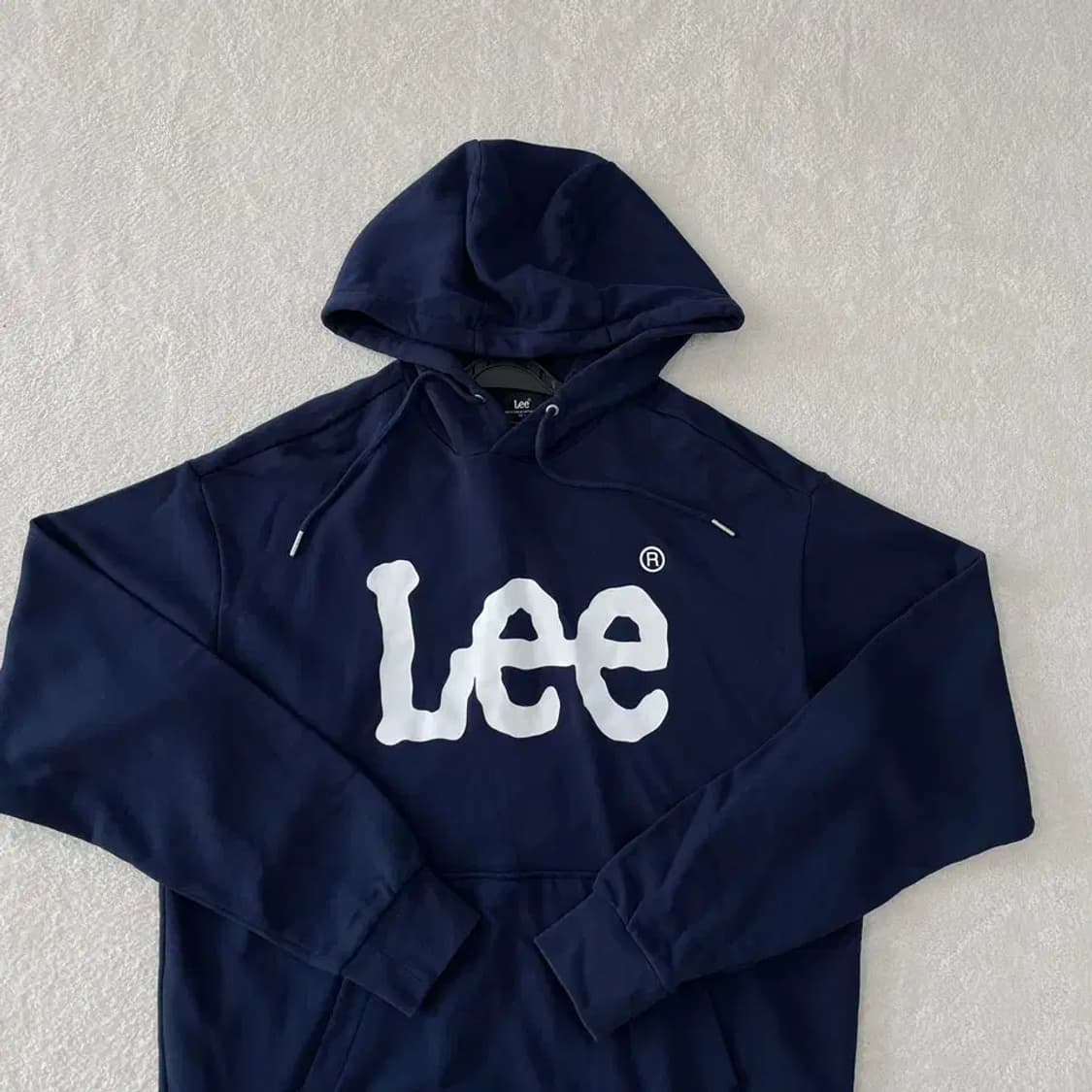 LEE 리 네이비 후드티 100 L 상품이미지2