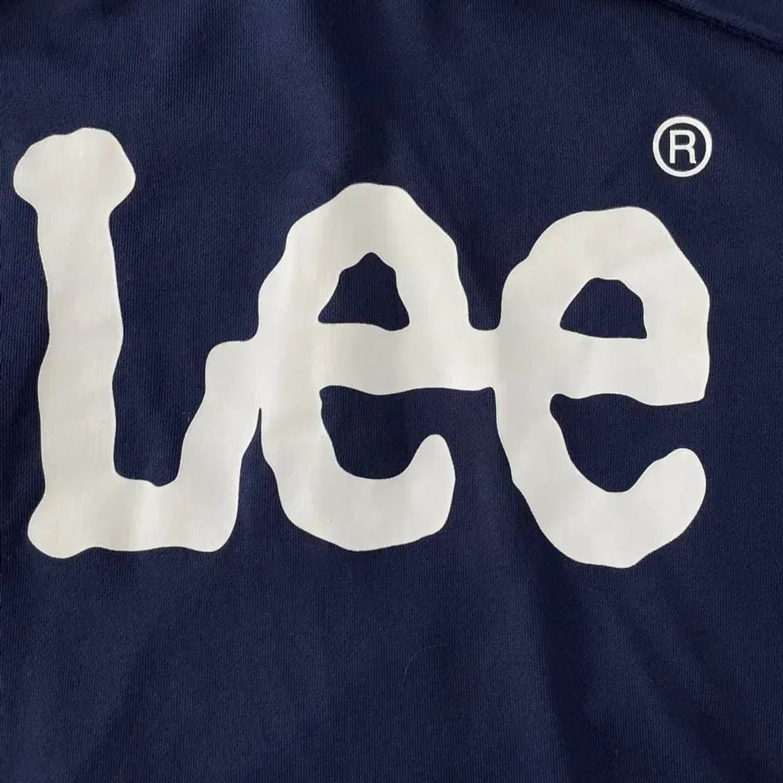 LEE 리 네이비 후드티 100 L 상품이미지5