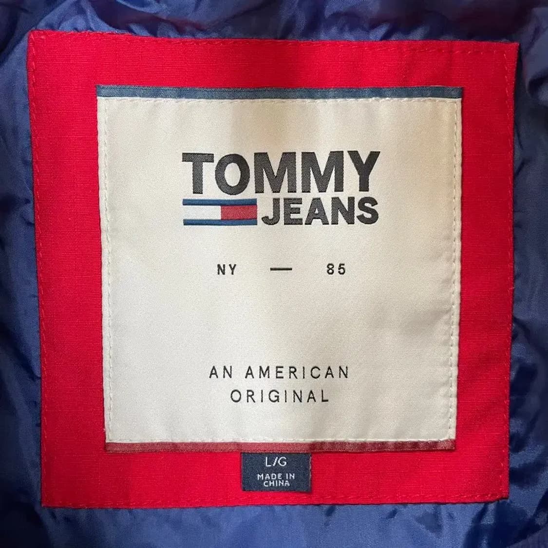 L 타미힐피거 컬러블록 바람막이 자켓 상품이미지4