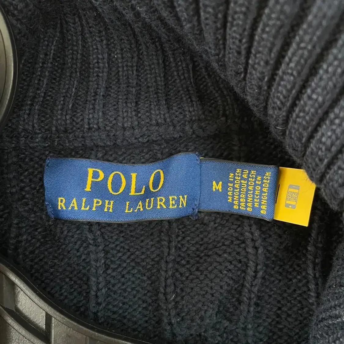 M 폴로 신형 케이블 니트집업 자켓 상품이미지5