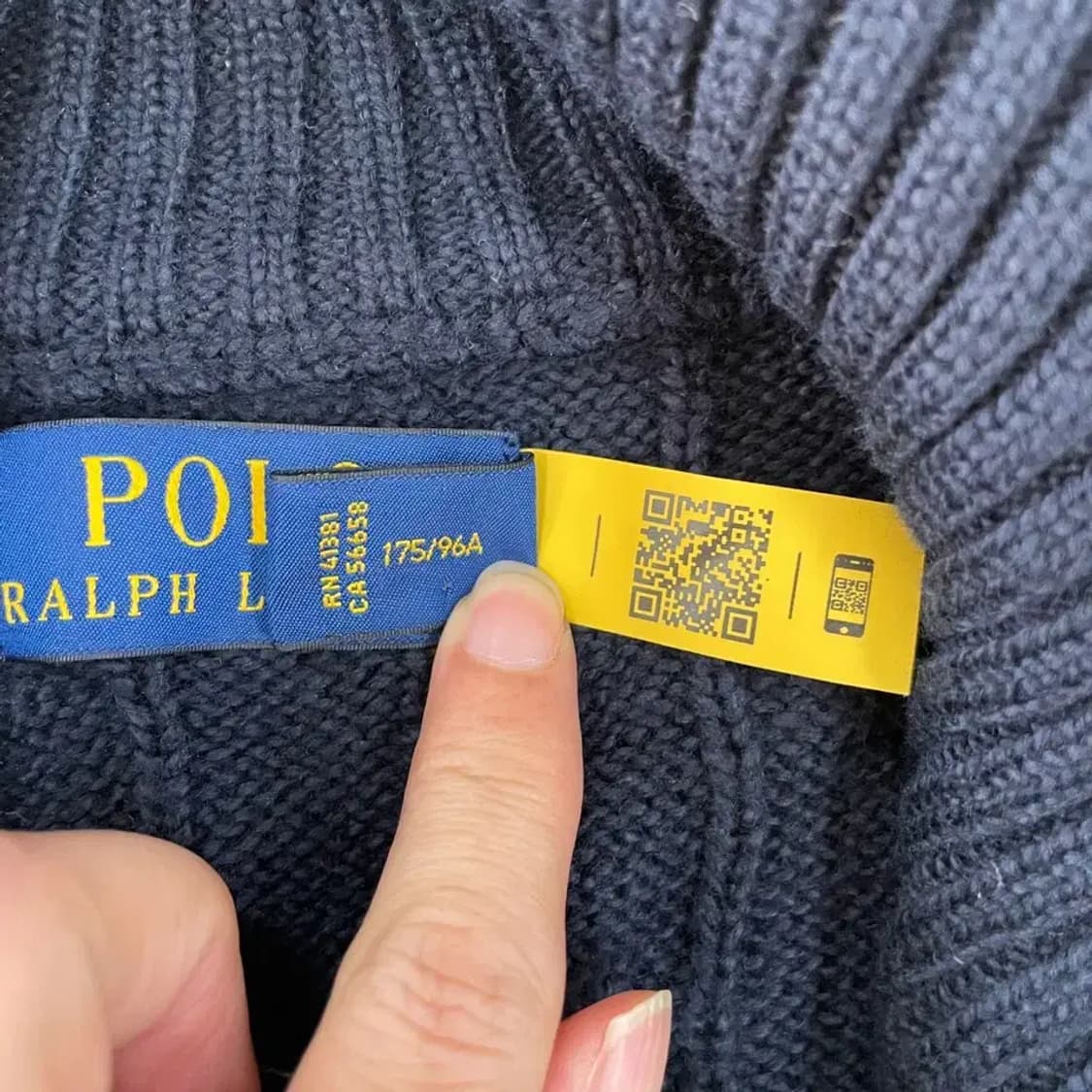 M 폴로 신형 케이블 니트집업 자켓 상품이미지6