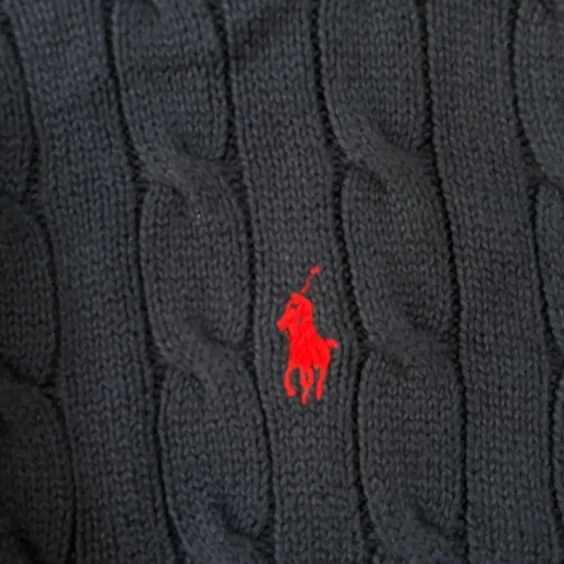 M 폴로 신형 케이블 니트집업 자켓 상품이미지7