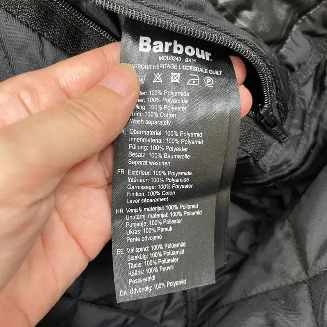 L 바버 헤리티지 퀼팅 리데스데일 자켓 상품이미지6