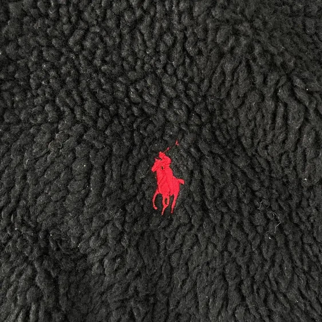 L 폴로 블랙 후리스 자켓 상품이미지5