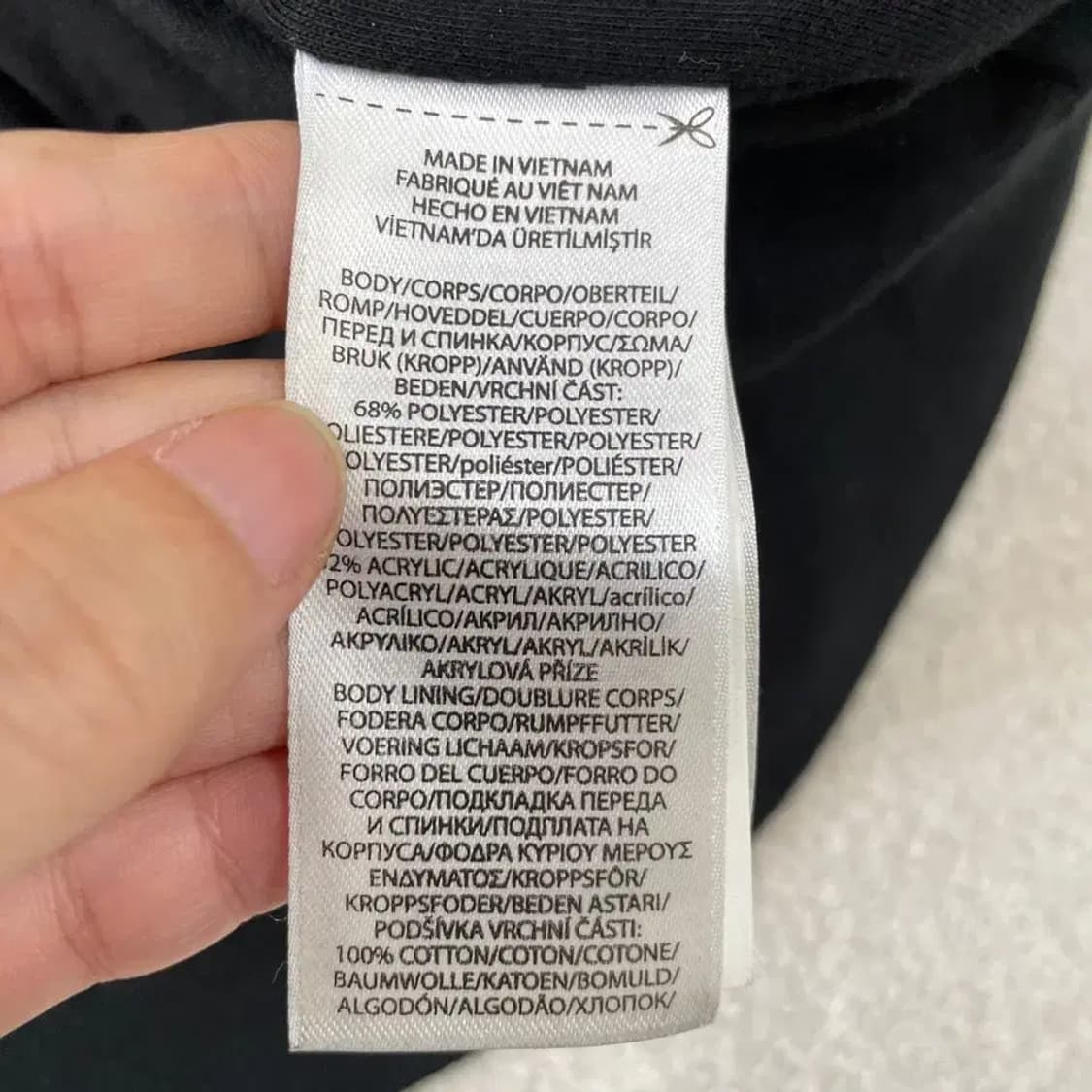 L 폴로 블랙 후리스 자켓 상품이미지6