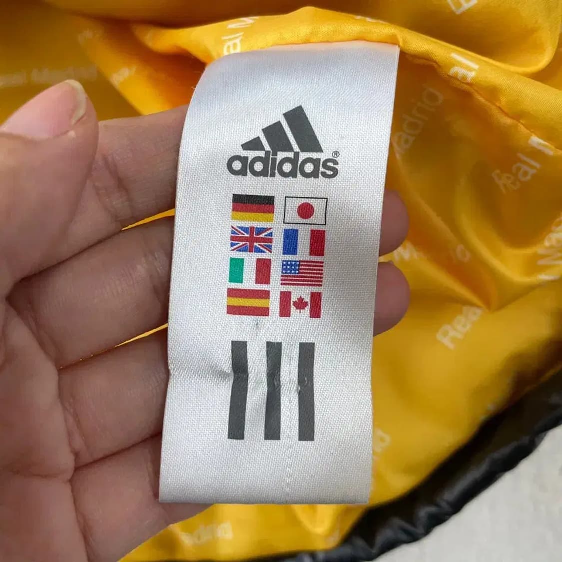 M 아디다스 레알마드리드 덕다운 패딩 95 상품이미지8