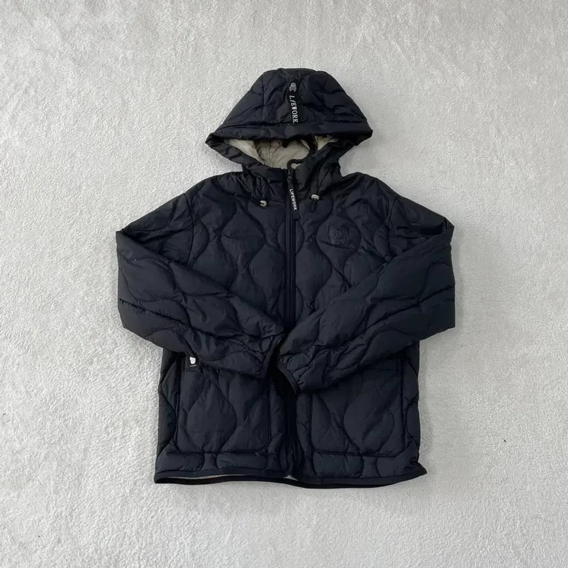 S 라이프워크 여성 덕다운 경량후드패딩 상품이미지1