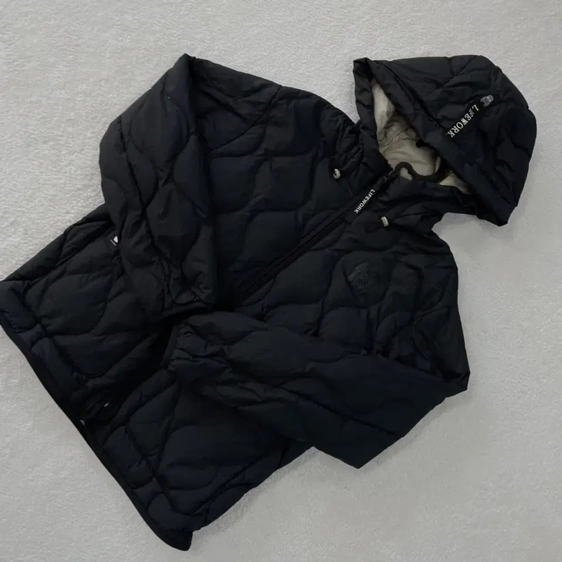 S 라이프워크 여성 덕다운 경량후드패딩 상품이미지3