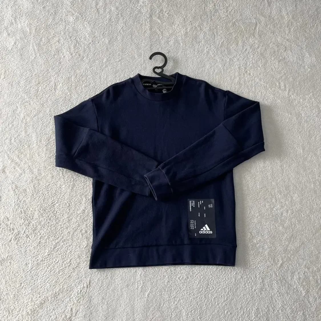 M 아디다스 백로고 네이비 맨투맨 95 상품이미지1