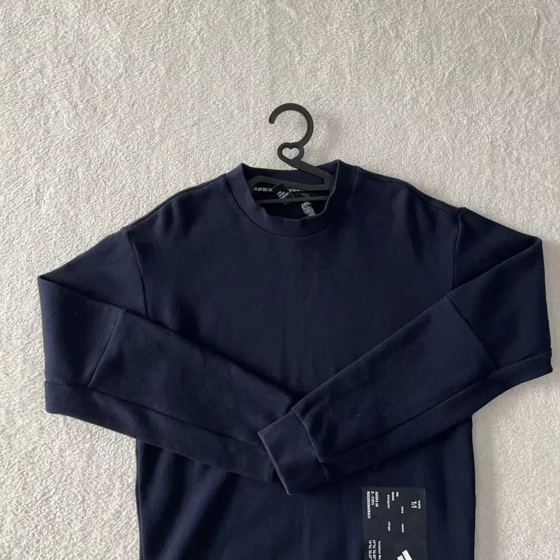 M 아디다스 백로고 네이비 맨투맨 95 상품이미지2