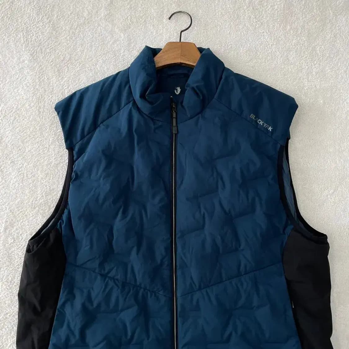 XXXL 블랙야크 남성 빅사이즈 구스다운 패딩조끼 상품이미지2