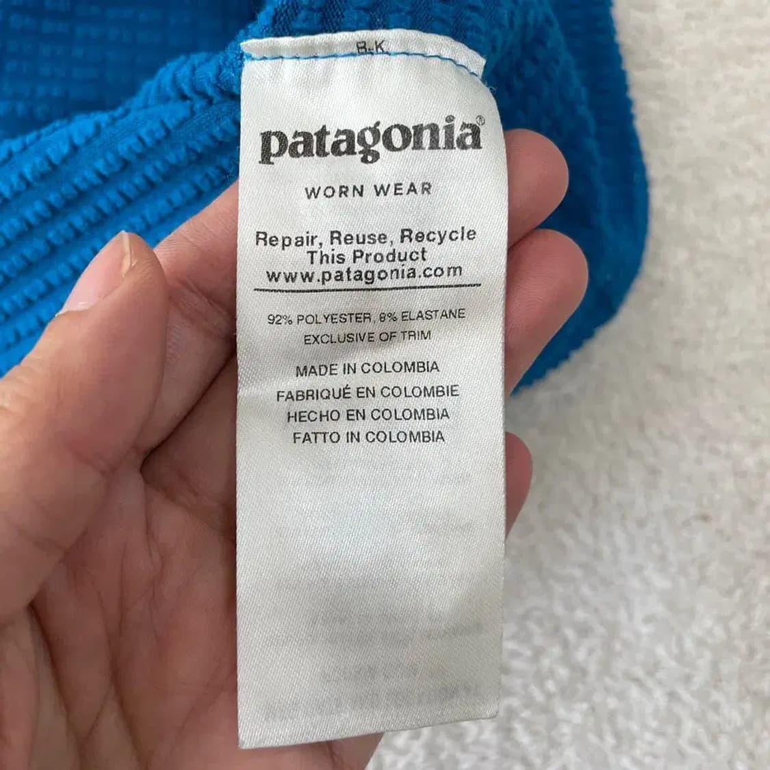M 파타고니아 남성 캐필린 써멀웨이트 하프집 긴팔 상품이미지6