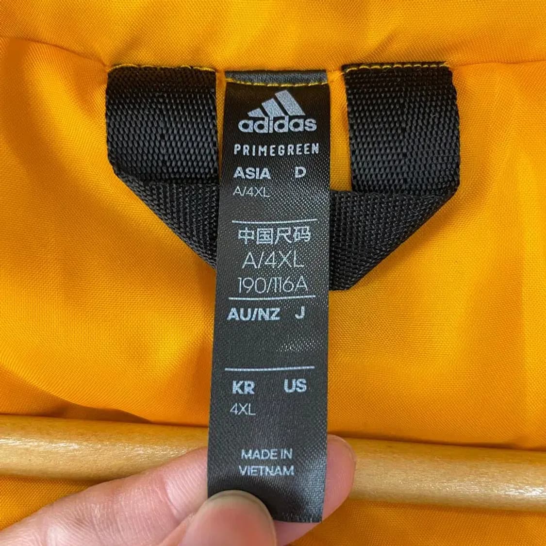 4XL 아디다스 빅사이즈 패딩아노락 유틸리티 자켓 상품이미지4