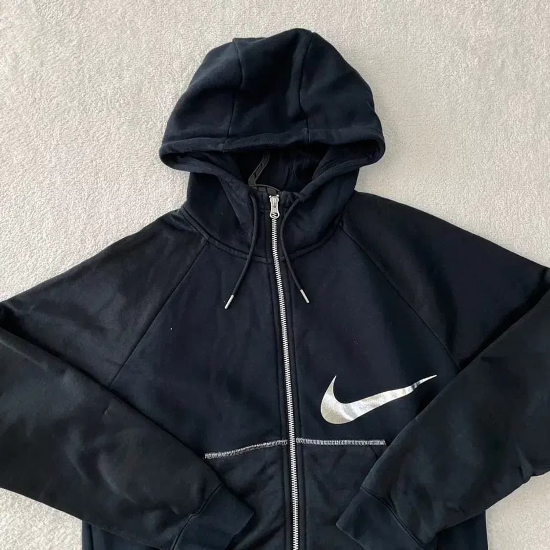 M 나이키 여성 신형 기모 후드집업 상품이미지2