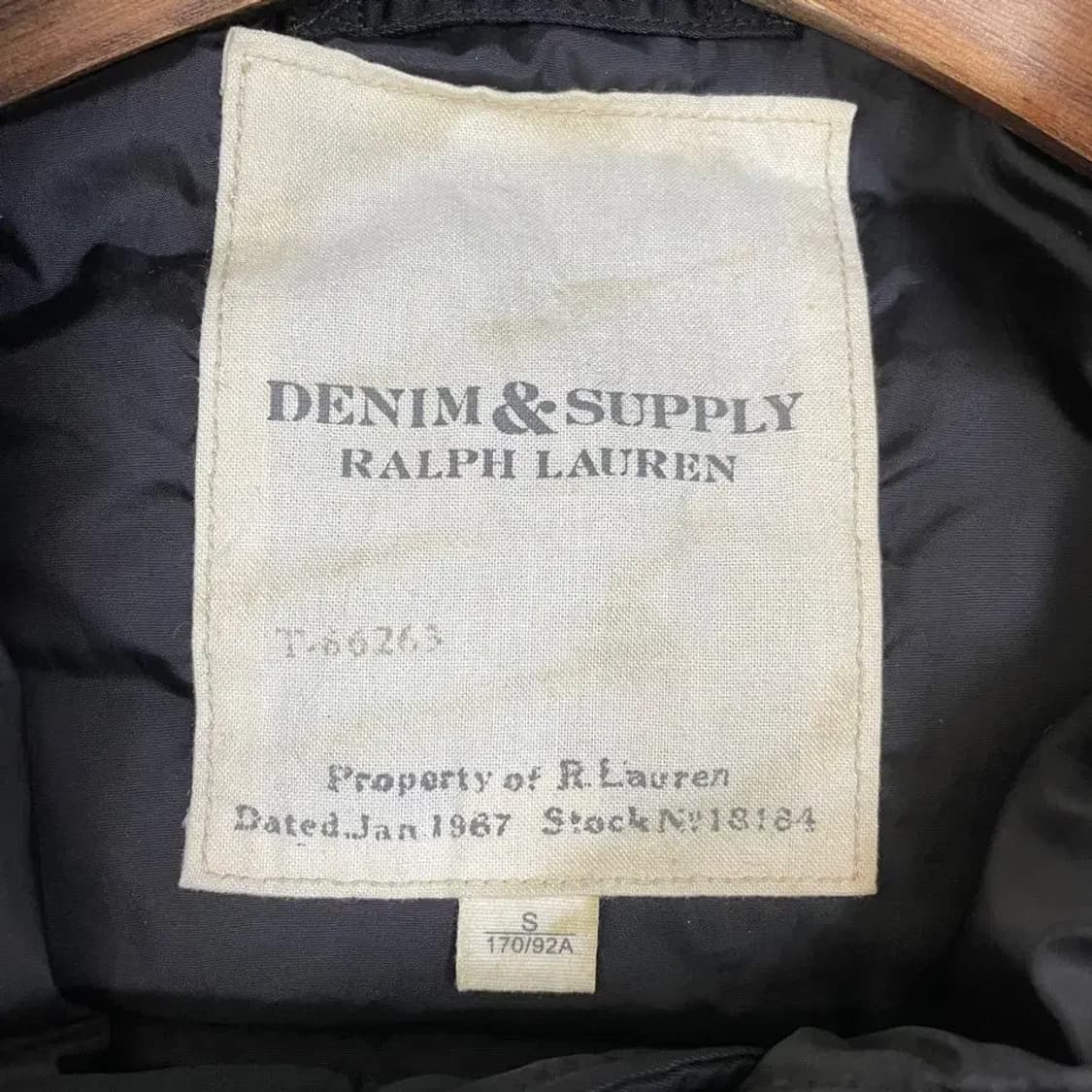 폴로 n3b 성조기 다운패딩 자켓 95-100 데님앤서플라이 상품이미지7