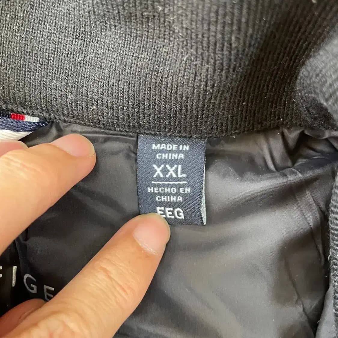 XXL 타미힐피거 남성 경량패딩 110 상품이미지5