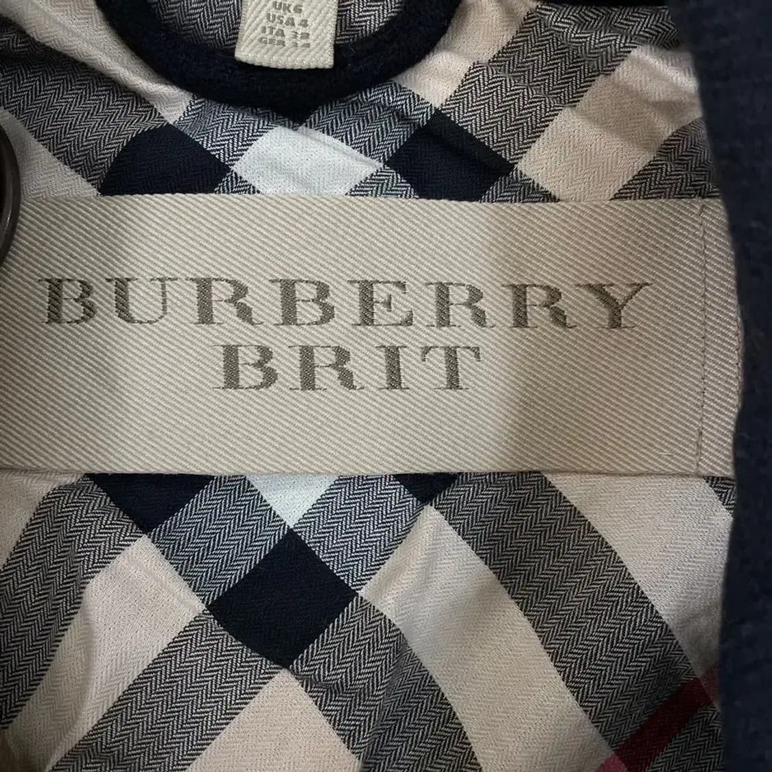 S 버버리 여성 더블버튼 울 자켓 코트 55 상품이미지2