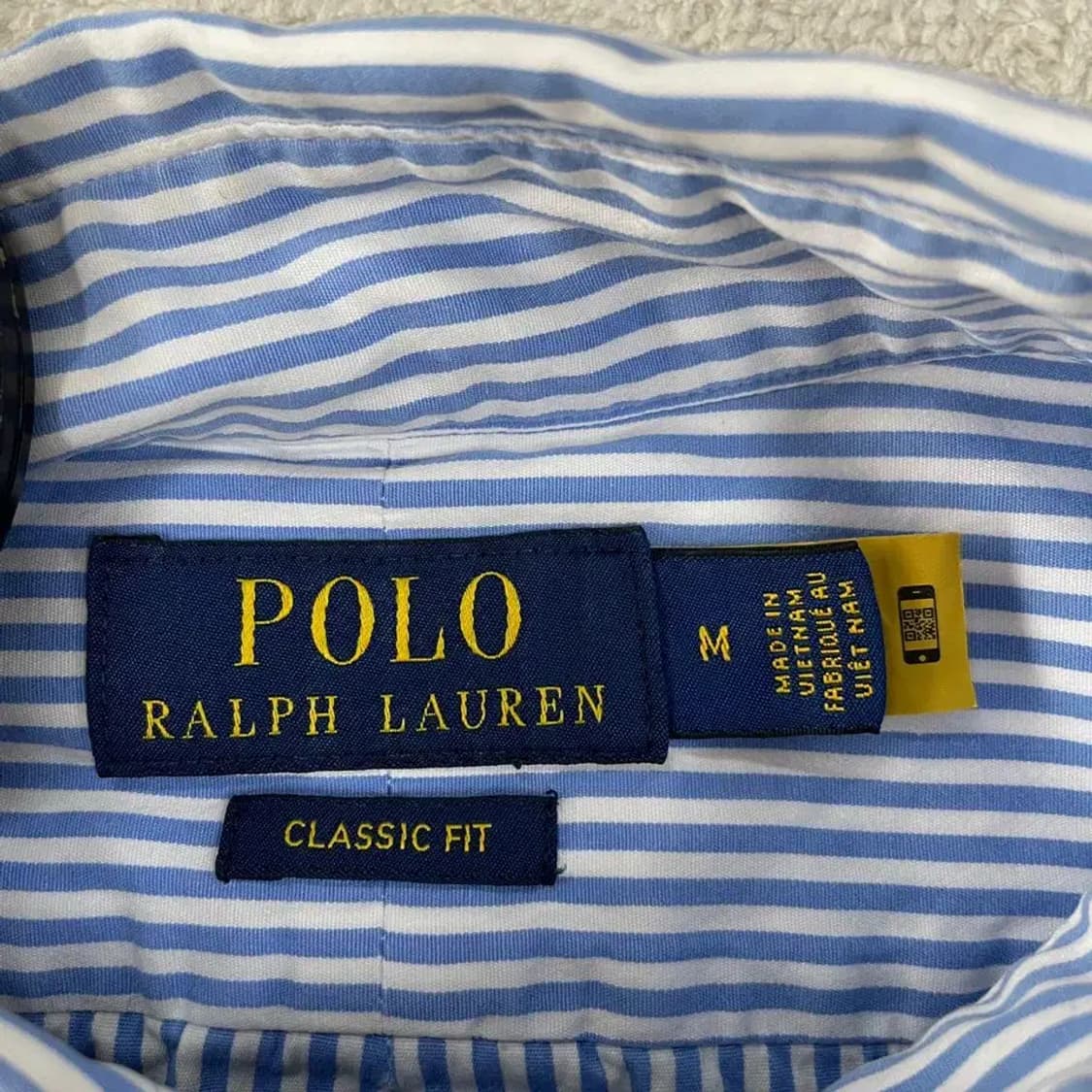 M 폴로 신형 클래식핏 스트라이프 셔츠 남성 상품이미지4