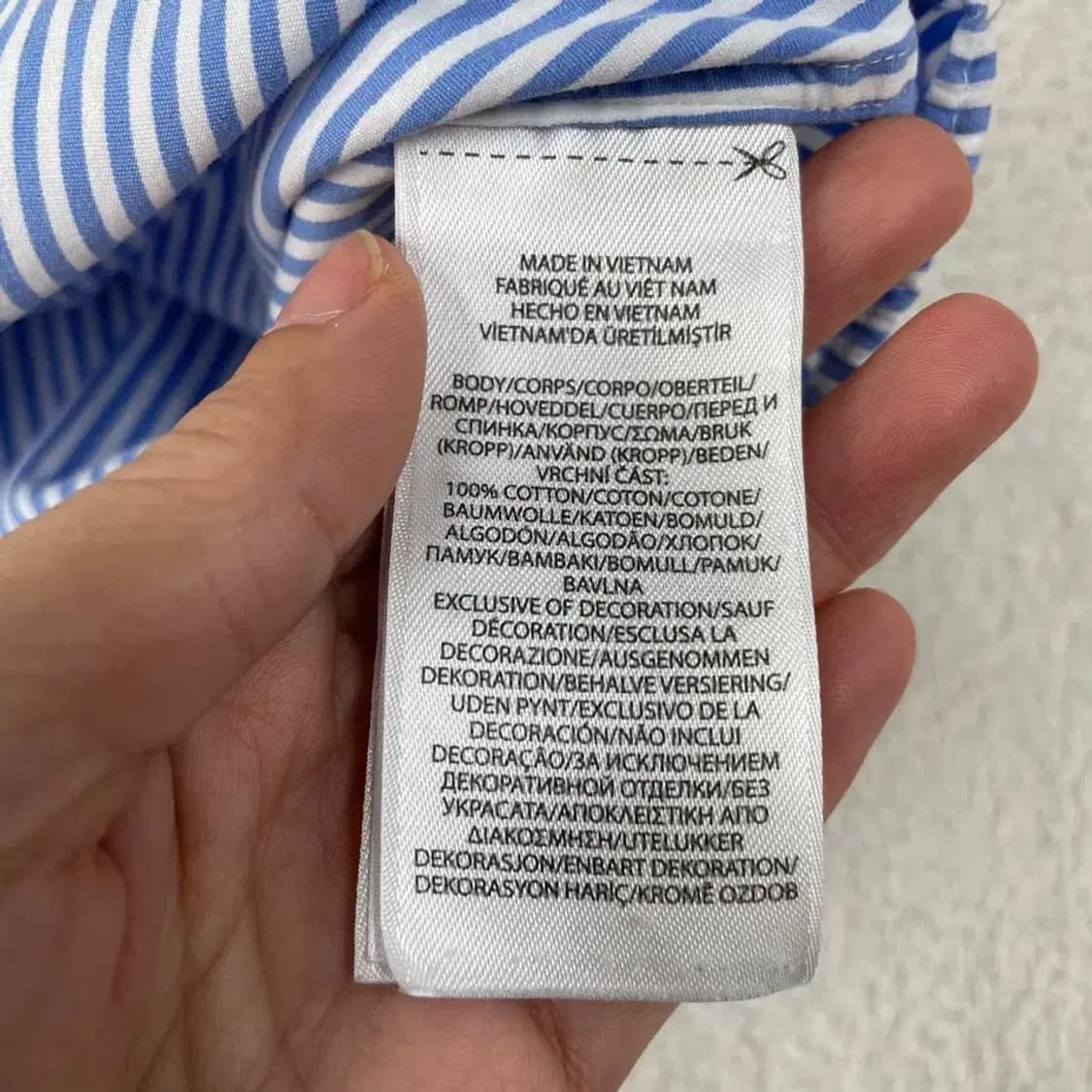 M 폴로 신형 클래식핏 스트라이프 셔츠 남성 상품이미지8