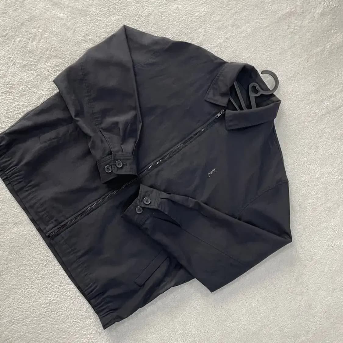 100 입생로랑 블루종 자켓 올드스쿨 상품이미지3