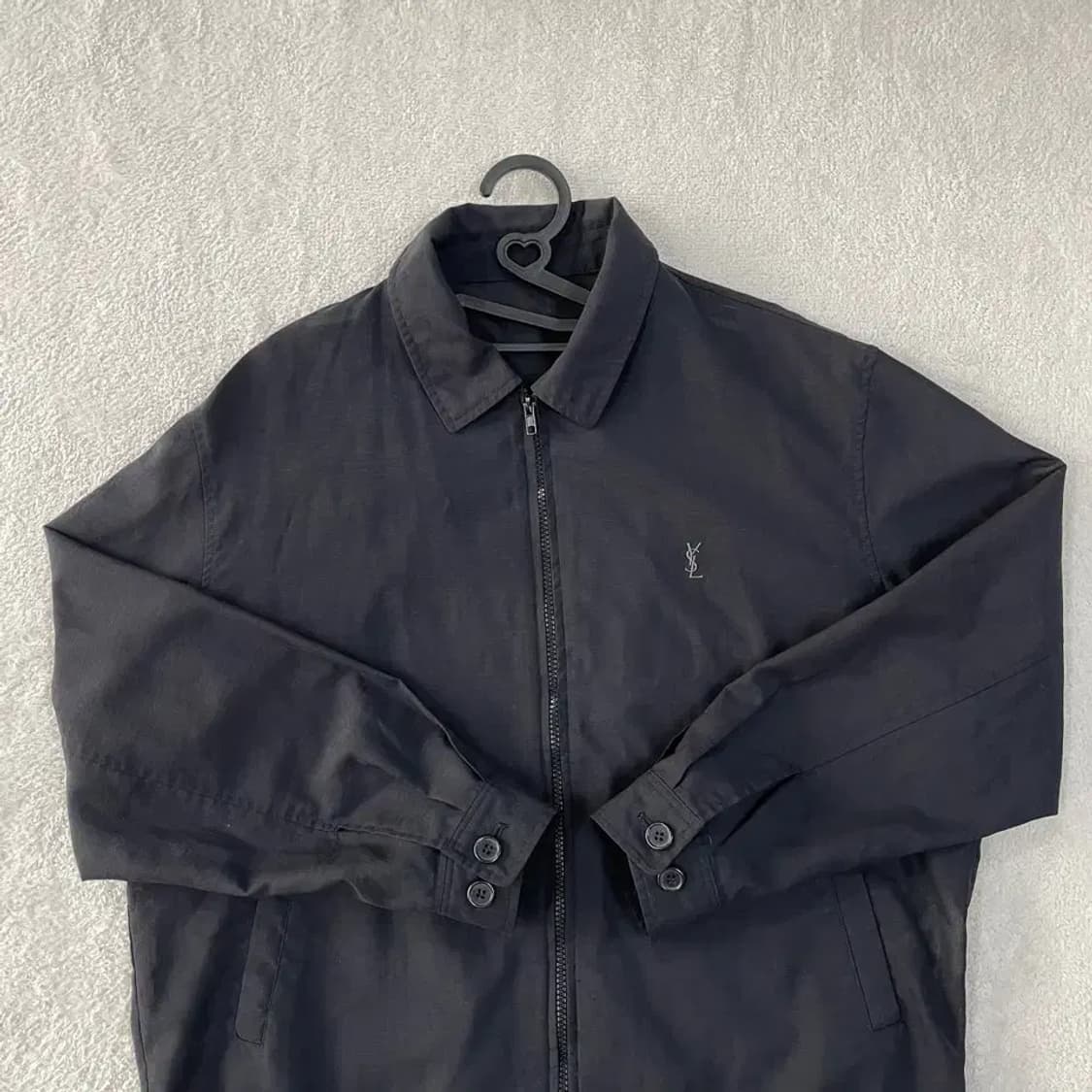 100 입생로랑 블루종 자켓 올드스쿨 상품이미지4