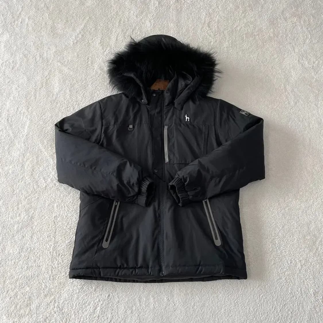 M 헤지스 남성 구스다운 패딩 95 골프 상품이미지1